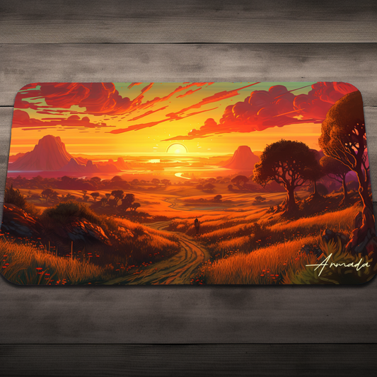 Amberrest Fields - TCG Playmat