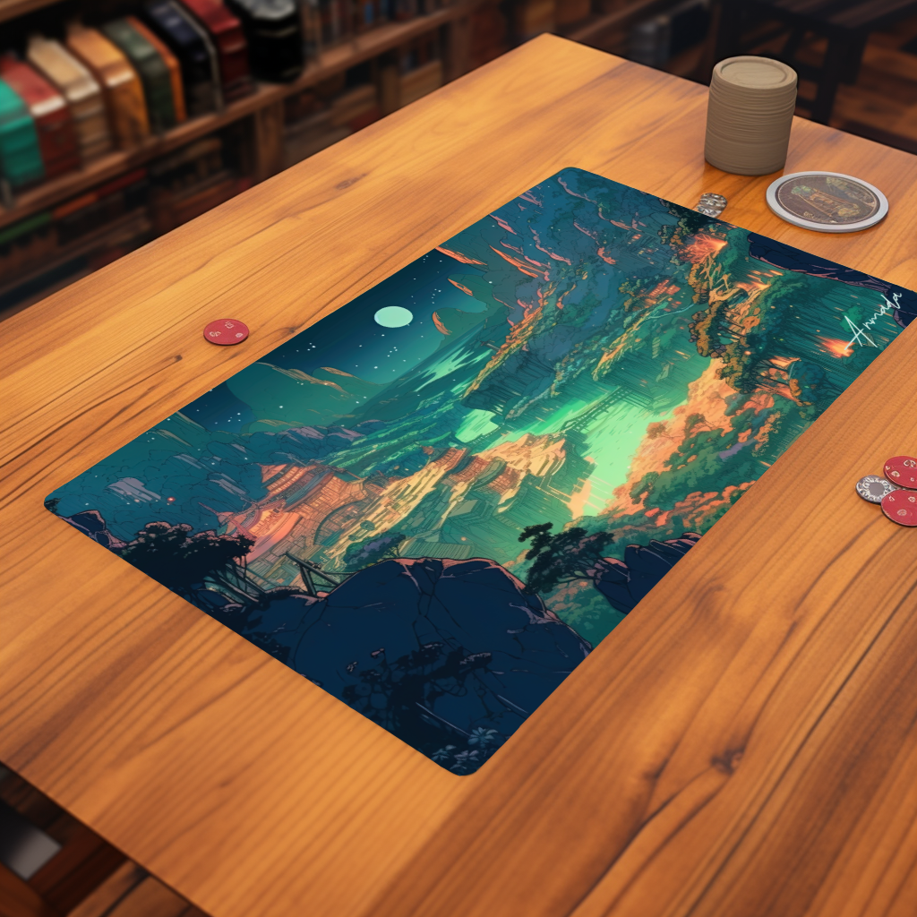 Starfall City - TCG Playmat