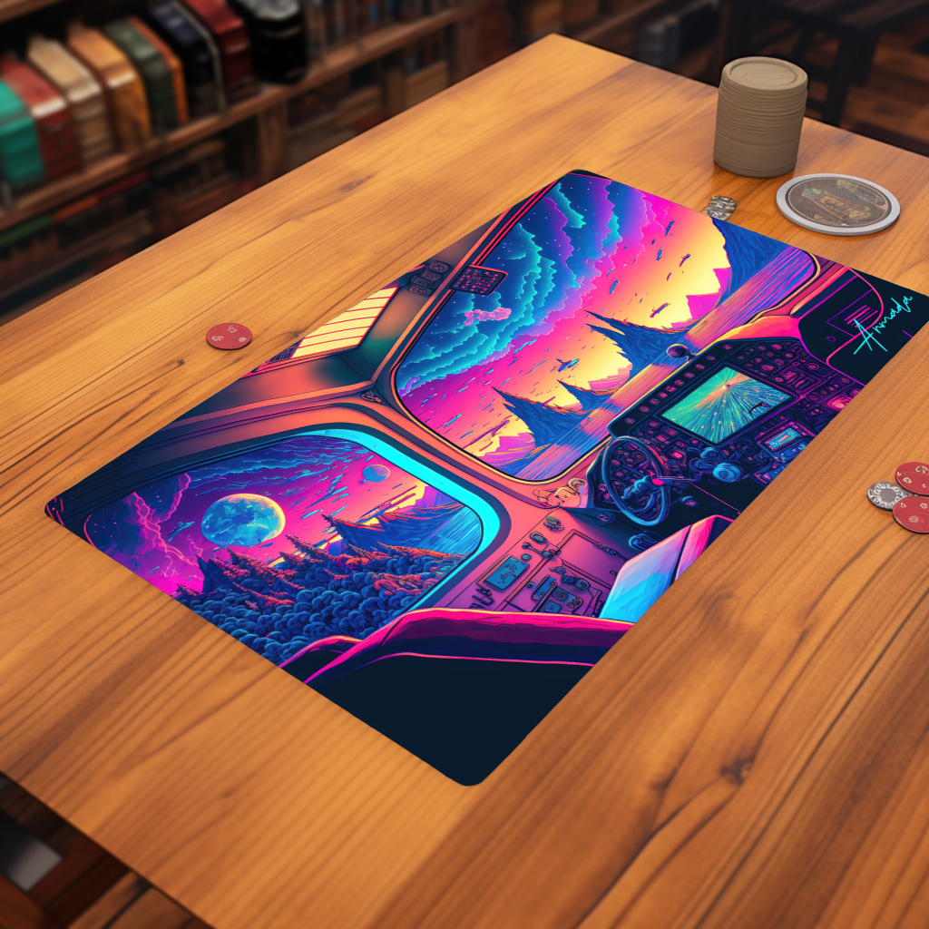 Planet Vaporwave - TCG Playmat