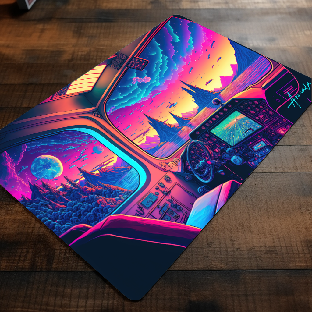 Planet Vaporwave - TCG Playmat