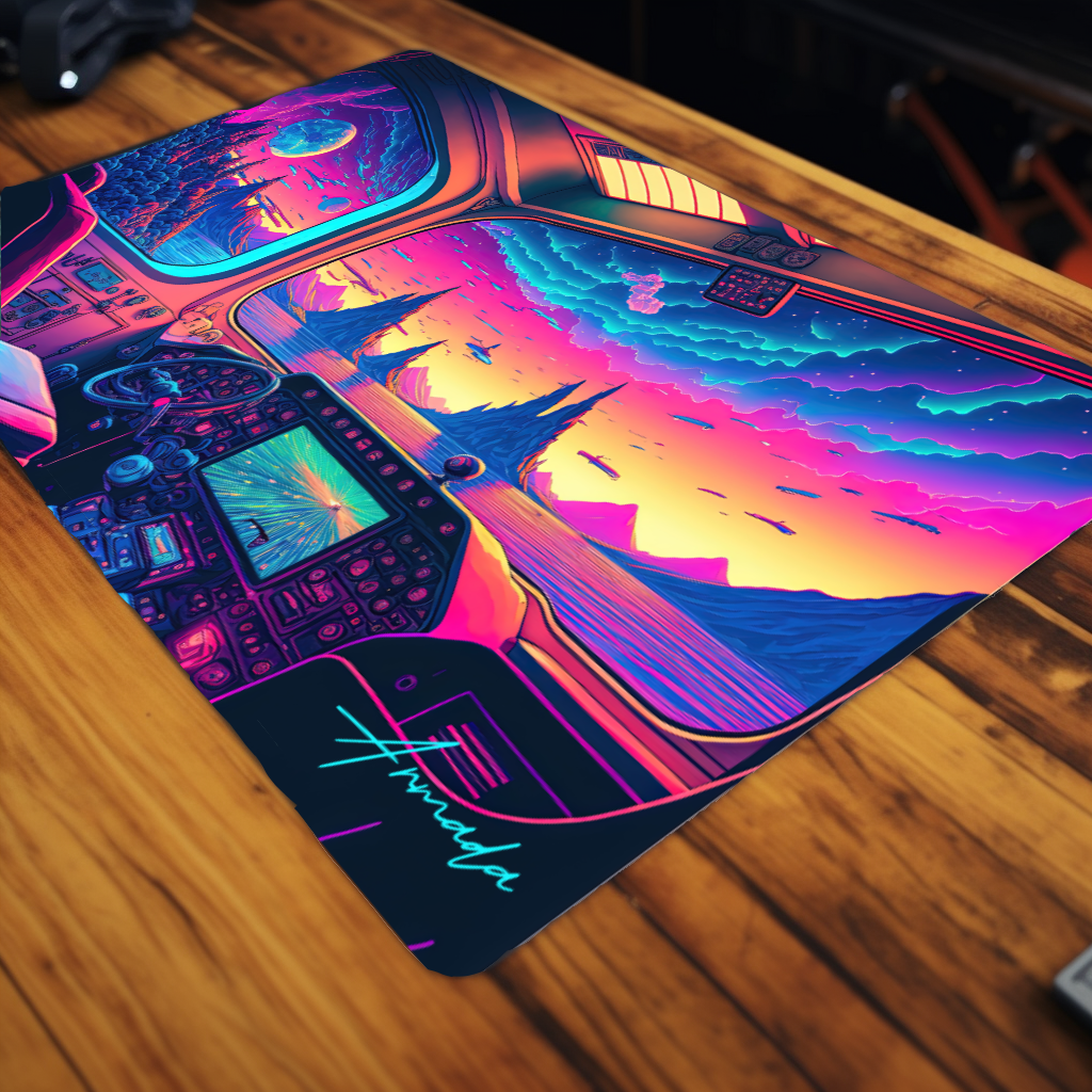 Planet Vaporwave - TCG Playmat