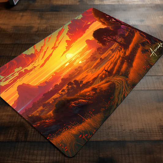 Amberrest Fields - TCG Playmat