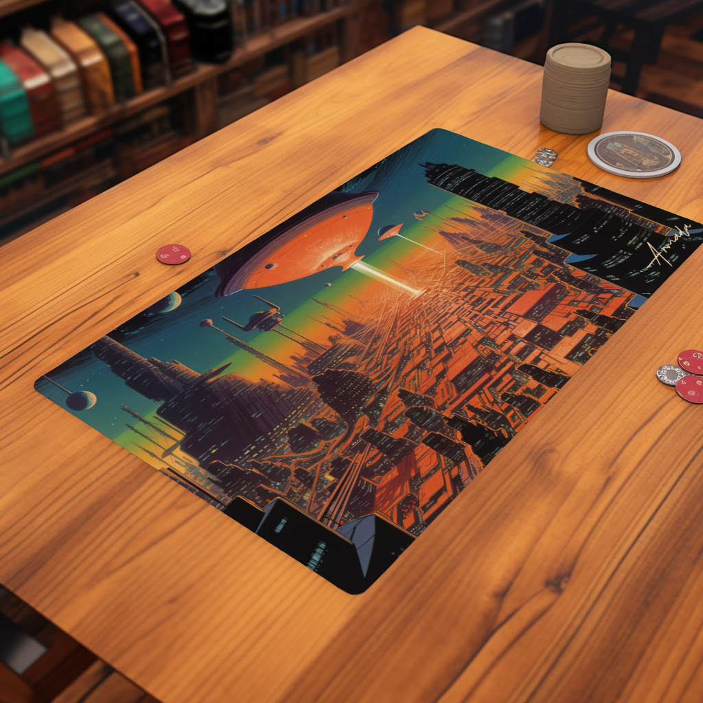 The Venusian Invasion - TCG Playmat